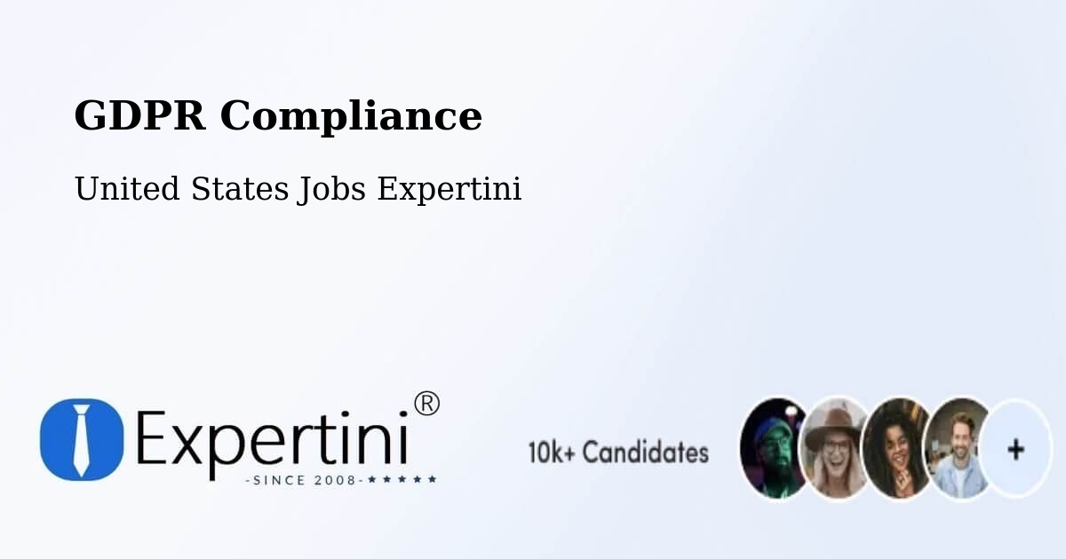 EU GDPR Compliance Statement – Whitefish - United States Jobs Expertini