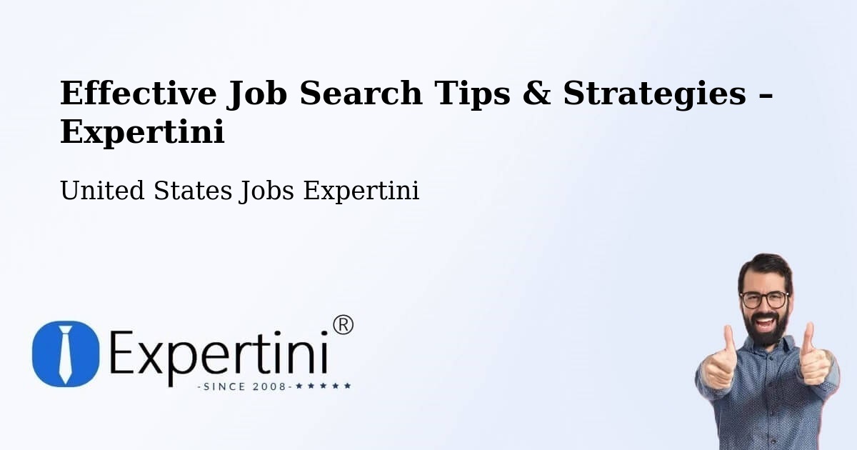 Job Search Tips & Strategies for Job Seekers – Whitefish - Whitefish, United States Jobs Expertini