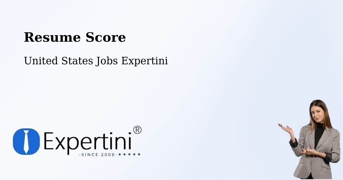 Resume Score & Job Description Match Tool – Whitefish - United States Jobs Expertini
