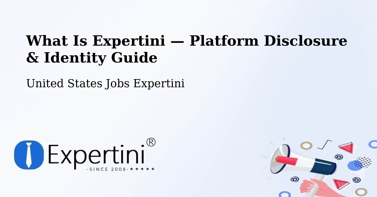 What Is Expertini — Platform Disclosure & Identity Guide – Whitefish